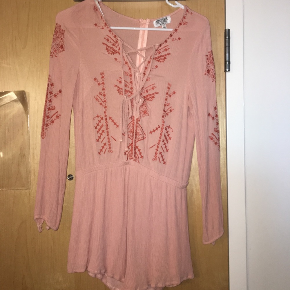 pink romper